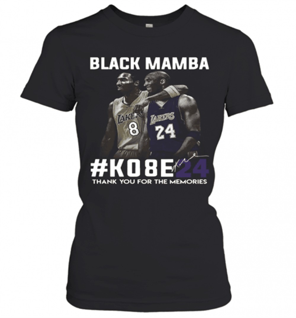 black-mamba-ko8e24-thank-you-for-the-memories-t-shirt-44gt27dv Black Mamba #Ko8e24 Thank You For The Memories T-Shirt