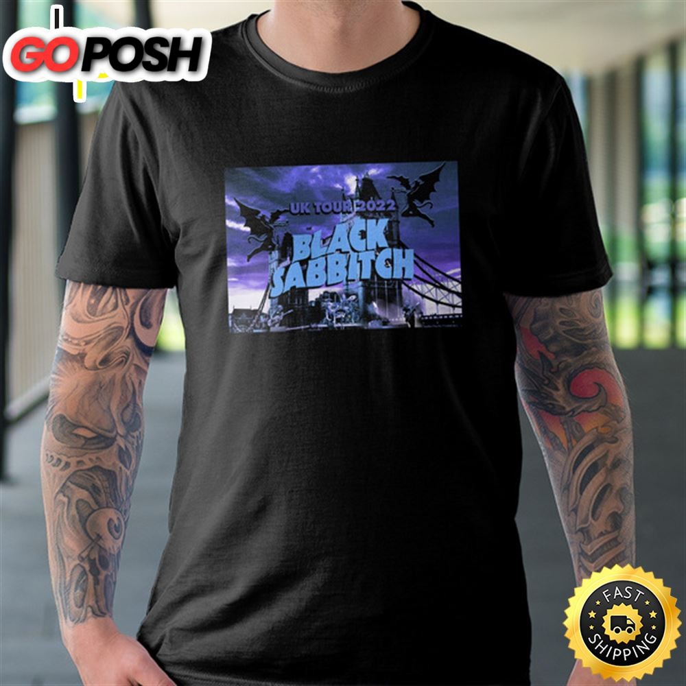 Black Sabbitch The All Female Black Sabbath 2025 Uk Fall Tour Unisex T-shirt