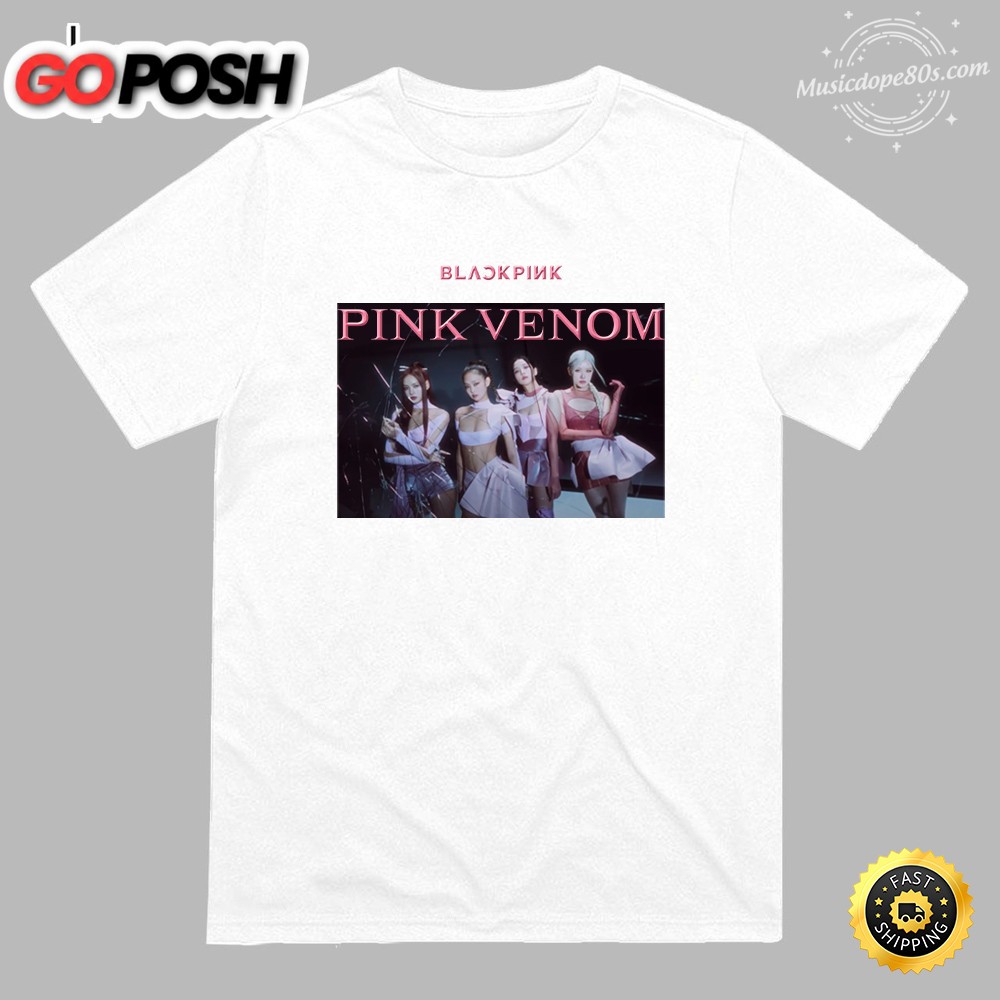 Blackpink Comeback Pink Venom Hot Tour 2025 Tshirt
