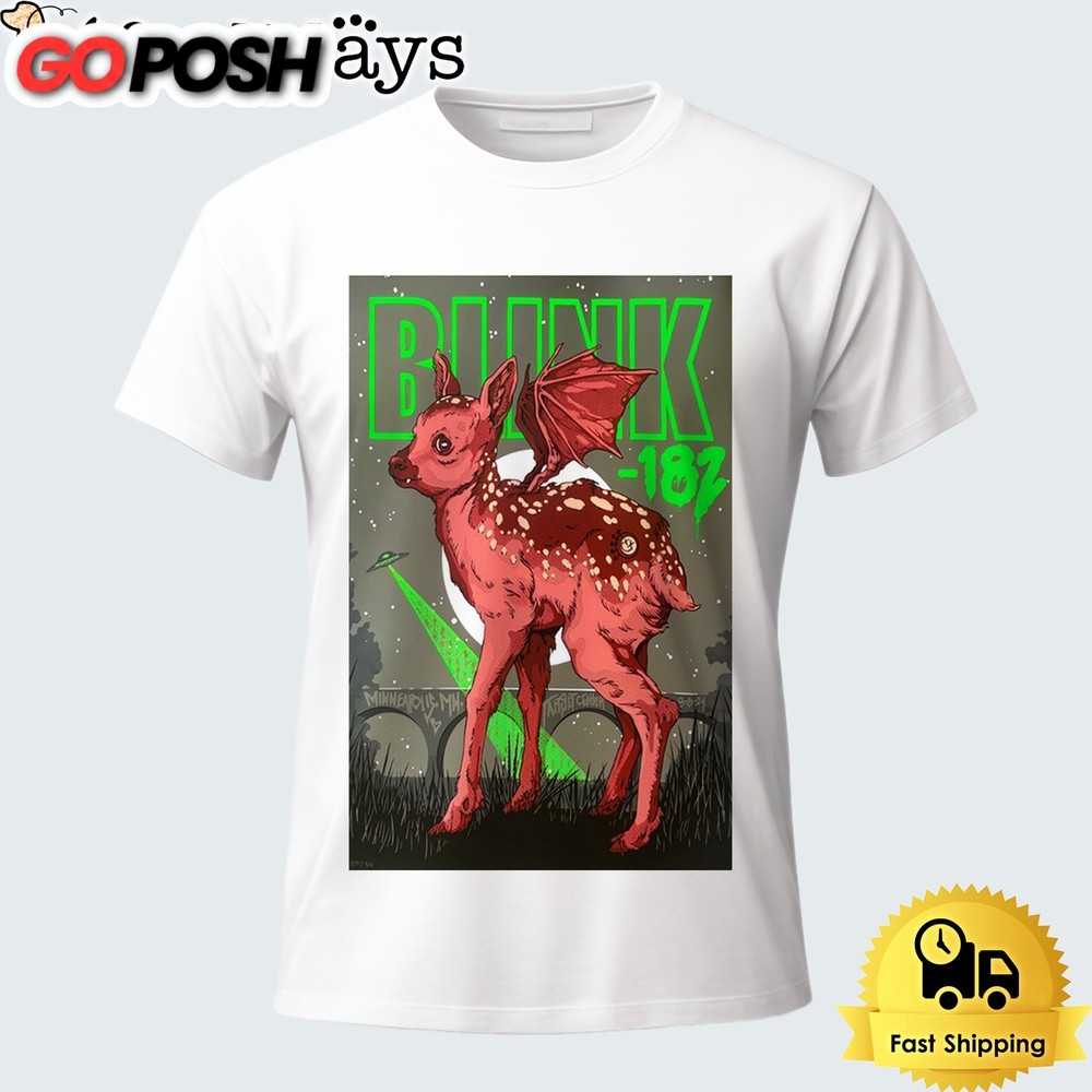 Blink 182 August 6 2024 At Target Center In Minneapolis MN Unisex T-Shirt