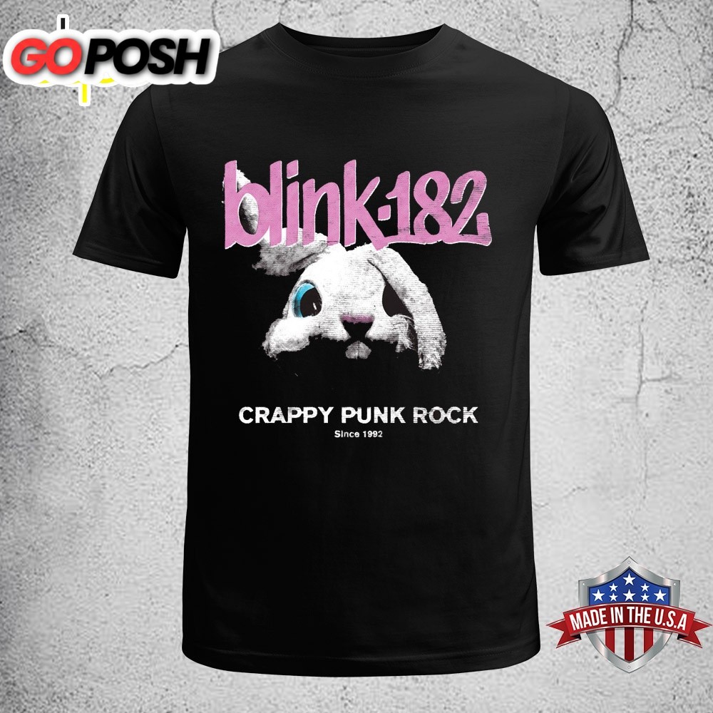 Blink-182 Bunny Head Crappy Punk Rock Unisex T-Shirt
