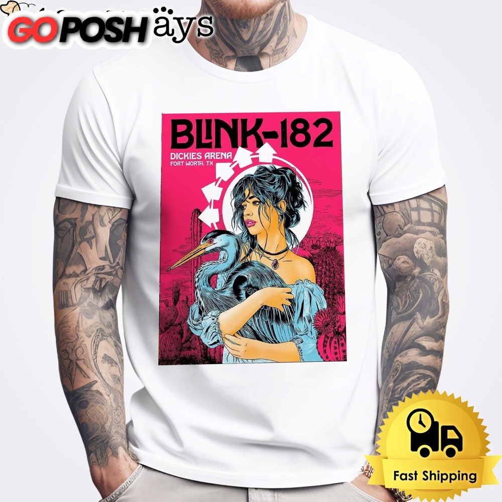 Blink 182 Dickies Arena Fort Worth Show Unisex T-Shirt