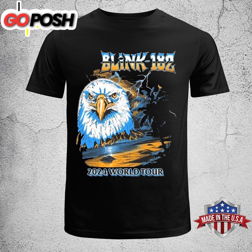 Blink-182 Eagle Tour 2025 Merchandise Unisex T-Shirt