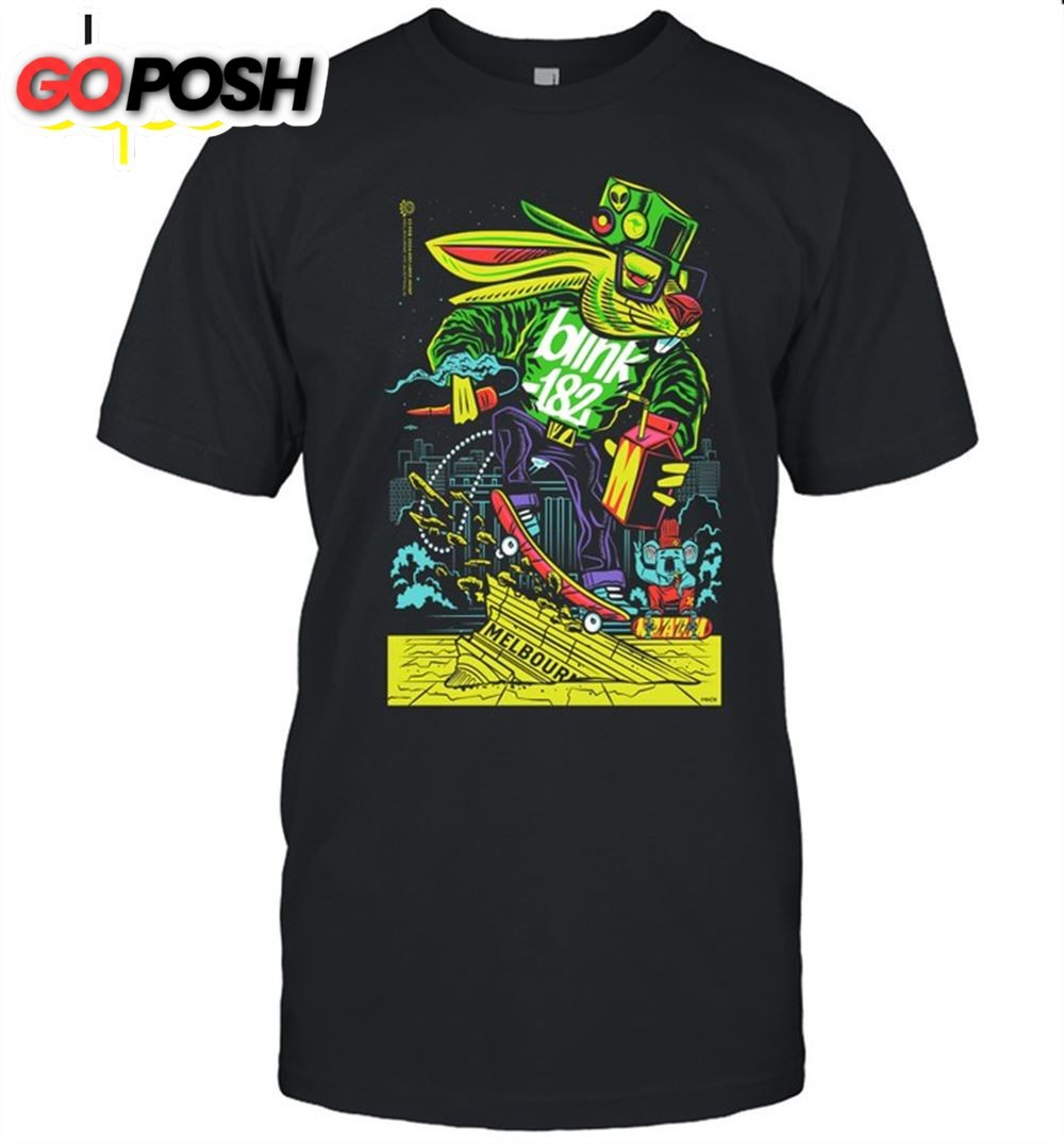 Blink-182 February 13, 2025 Australia Event T-Shirt