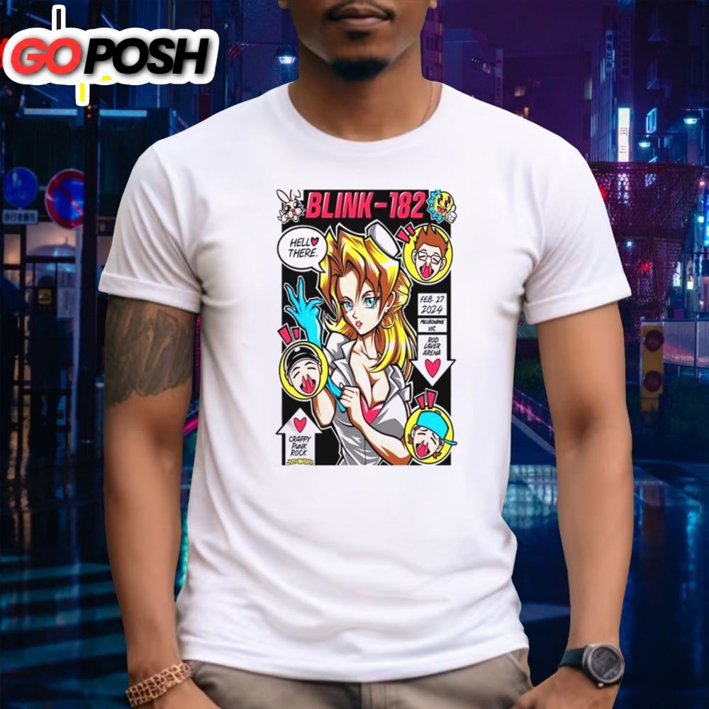 Blink-182 February 27, 2025 Rod Laver Arena Melbourne Vic, Australia T-Shirt