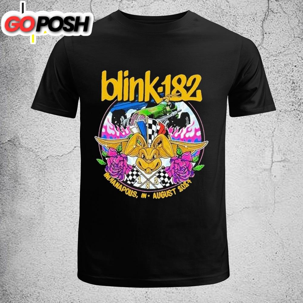 Blink-182 Indianapolis, IN August 2 Tour 2025 Unisex T-Shirt
