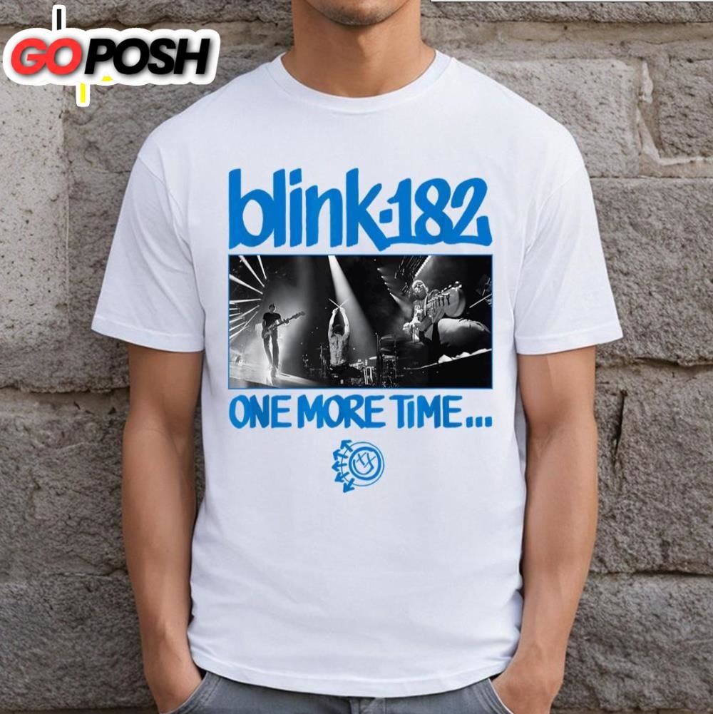 Blink 182 One More Time 2025 Tour Music 90s Boy Band Vintage 90s Y2k Class T-Shirt