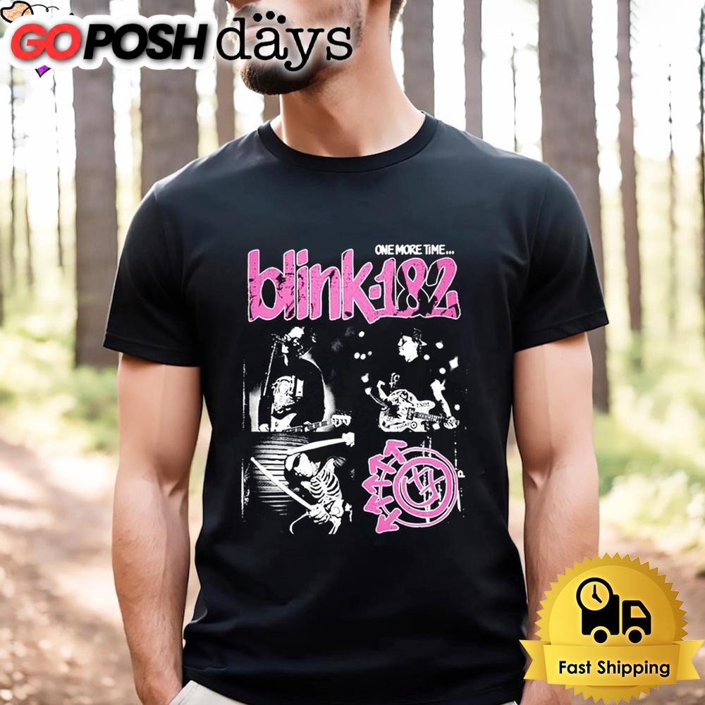 Blink-182 One More Time Photo 2024 Unisex T-Shirt