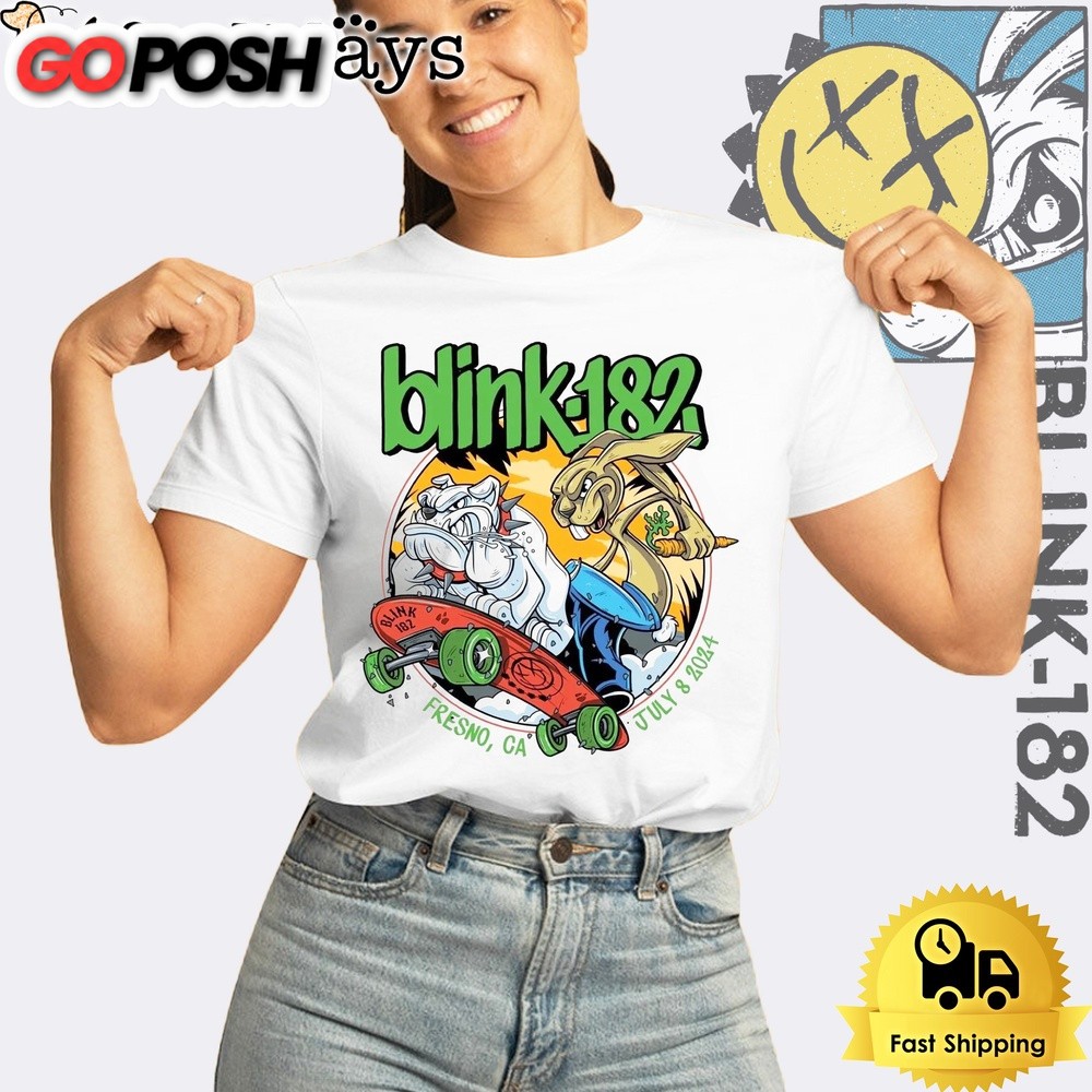 Blink 182 One More Time Tour At Fresno Ca July 08 2024 Unisex T-Shirt