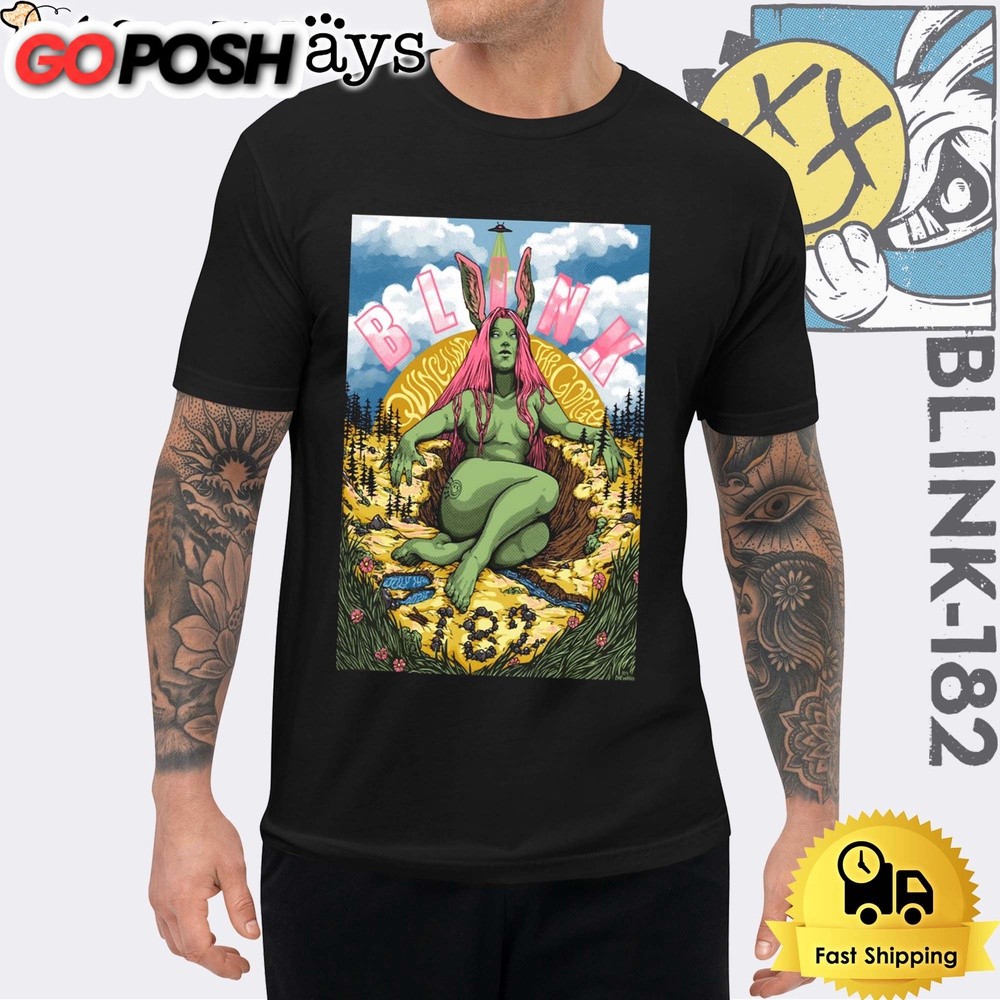 Blink 182 One More Time Tour At Gorge Amphitheatre In Quincy WA July 24 Unisex T-Shirt