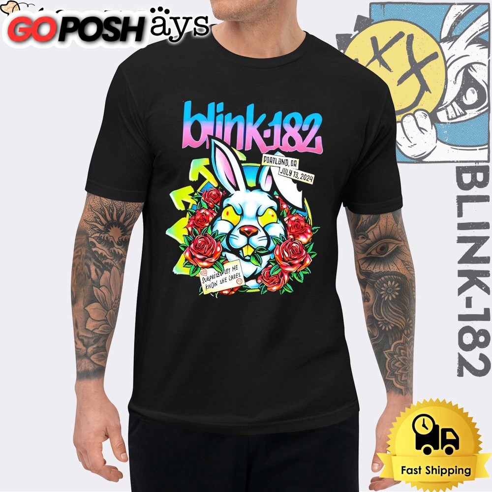 Blink 182 One More Time Tour At The Moda Center In Portland OR July 24 Unisex T-Shirt