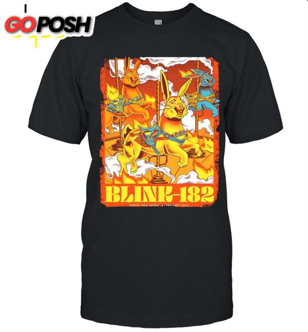 Blink-182 Rac Arena Perth, Wa Feb 8 9 2025 Limited T-Shirt