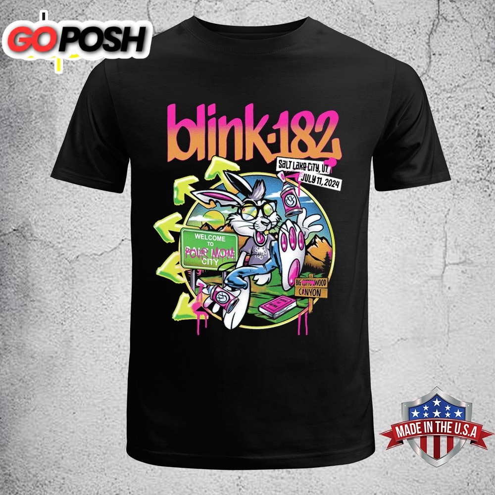 Blink – 182 Salt Lake City, UT July 2025 Unisex T-Shirt