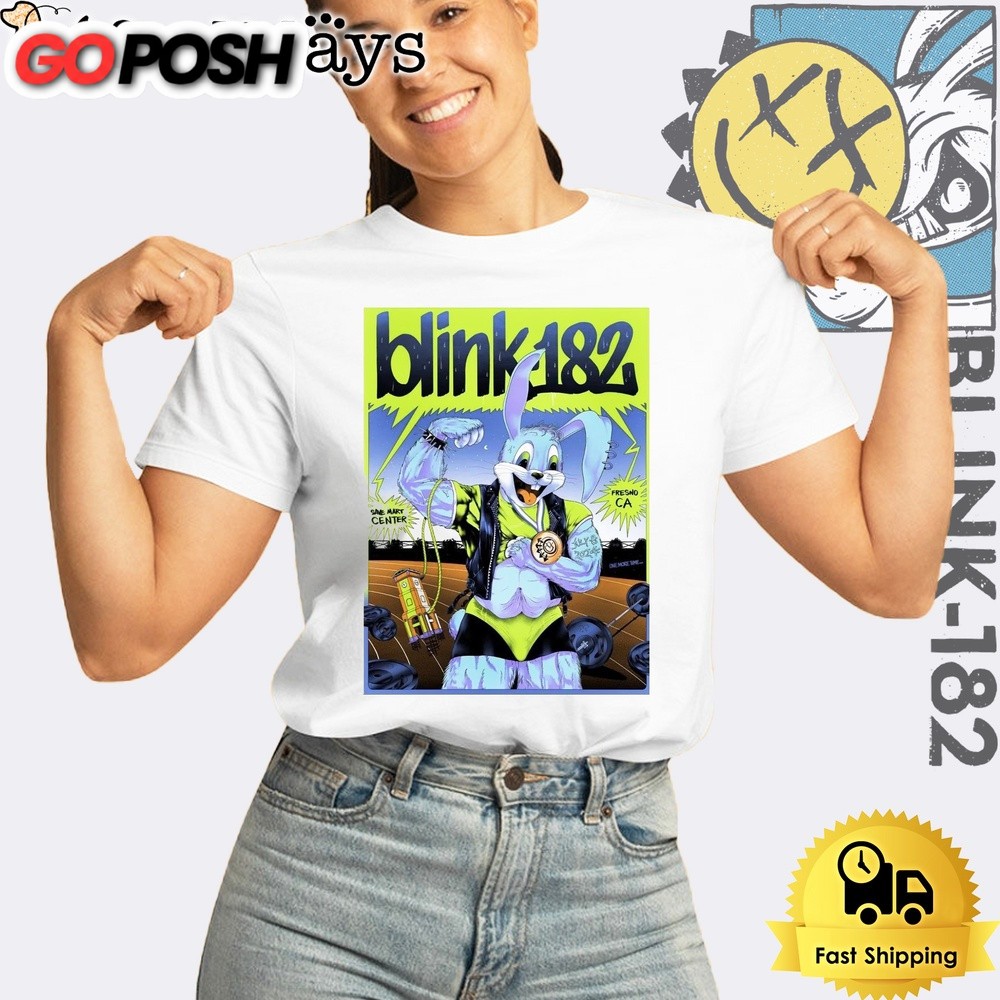 Blink 182 Save Mart Center Tour At Fresno CA July 2024 Unisex T-Shirt