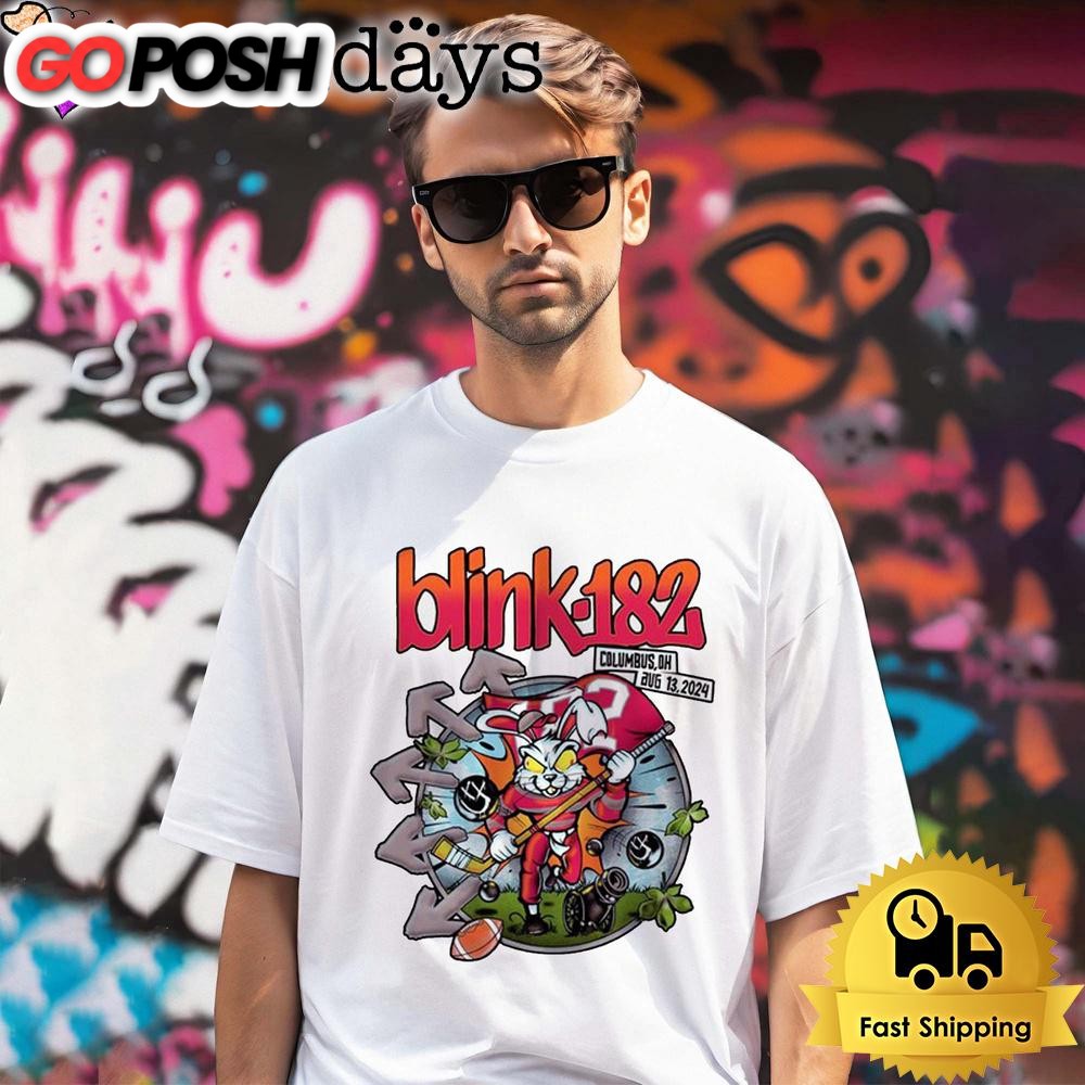Blink 182 Show In Columbus OH On August 13 2024 Unisex T-Shirt