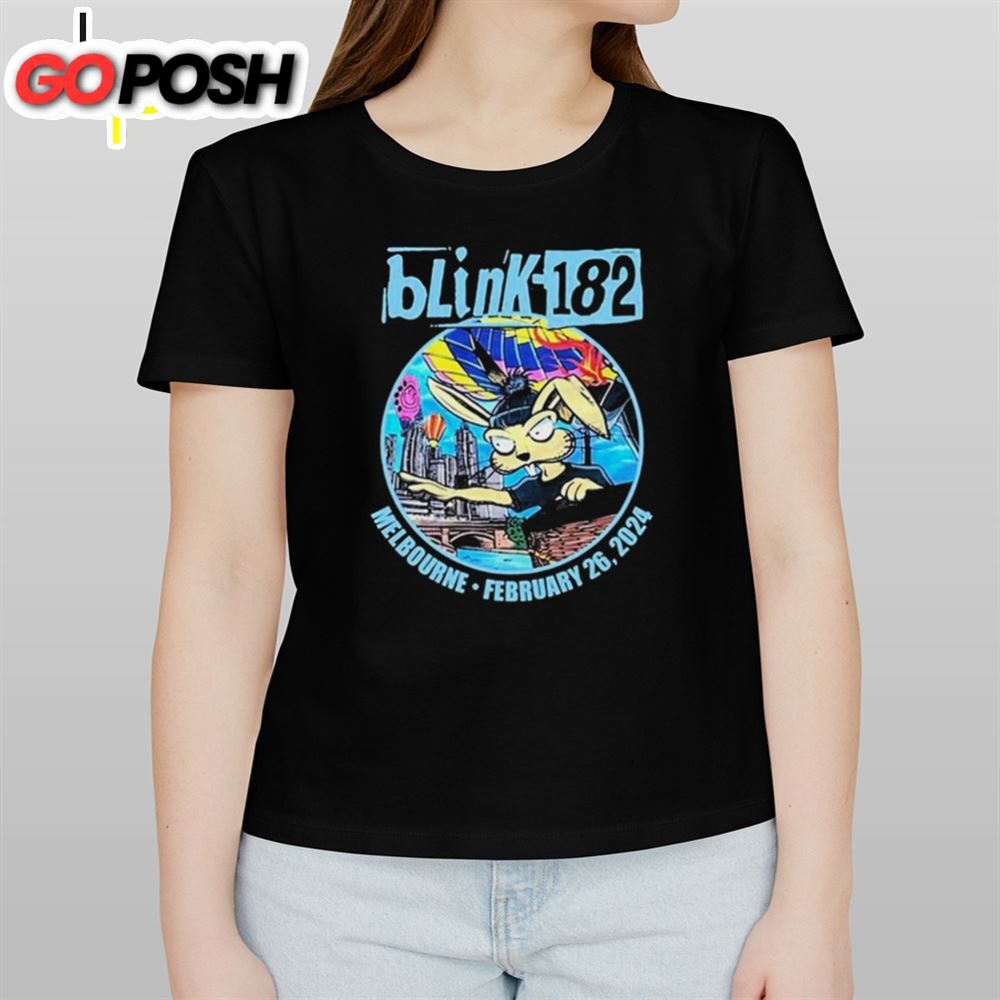 Blink 182 Show In Melbourne Feb 26 2025 Shirt
