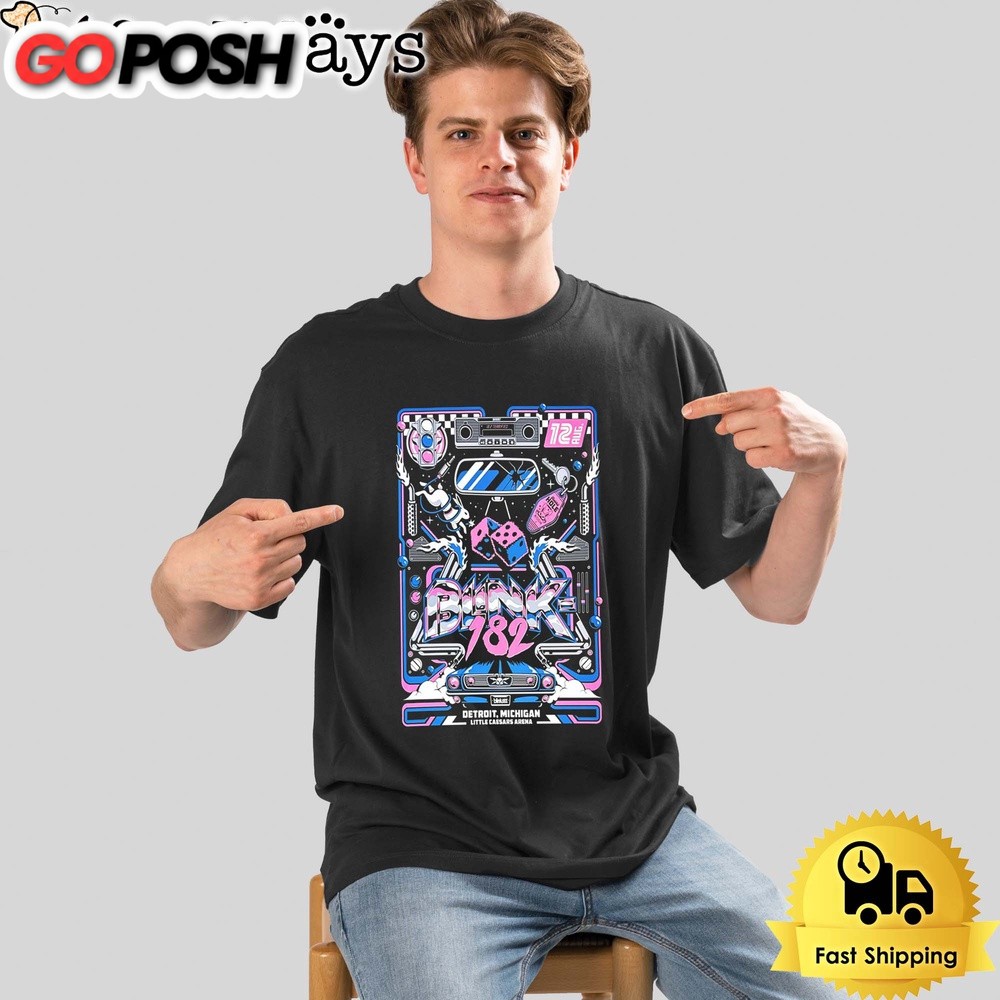 Blink 182 Tour At The Little Caesars Arena In Detroit MI On August 12 2024 Unisex T-Shirt