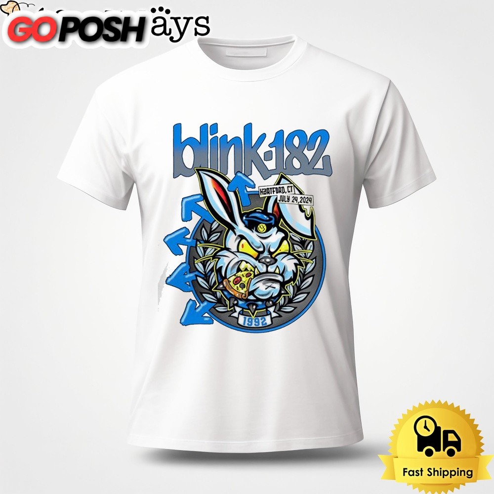 Blink 182 Tour In Hartford CT On July 24 2024 Unisex T-Shirt