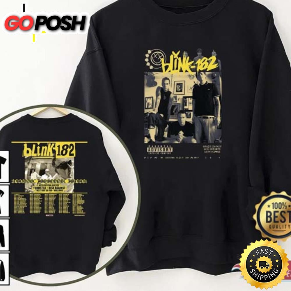 Blink-182 World Tour 2023-2024 Unisex T-Shirt