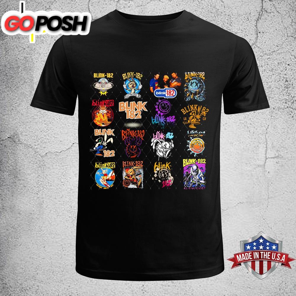 Blink-182 World Tour 2024 Music Unisex T-Shirt