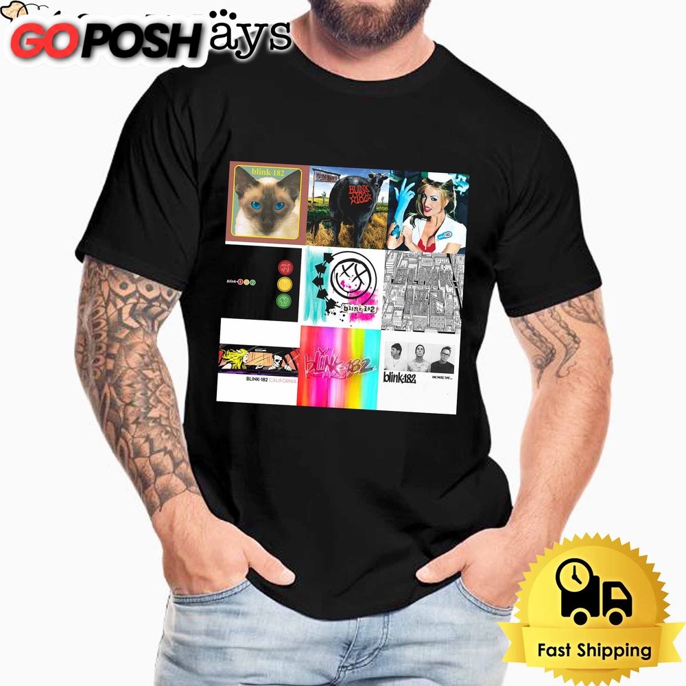 Blink 182 World Tour 2024 T Shirt