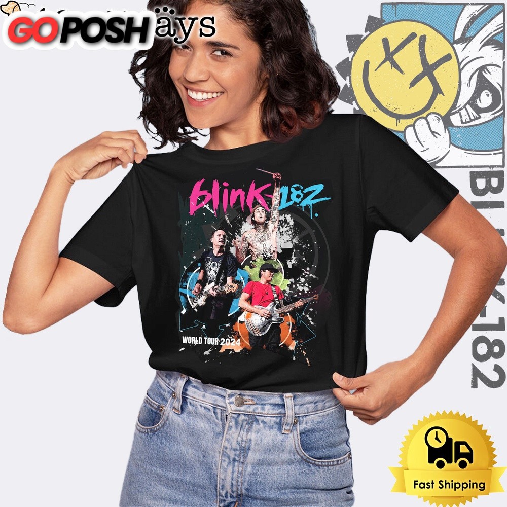 Blink 182 World Tour 2024 Unisex T-Shirt