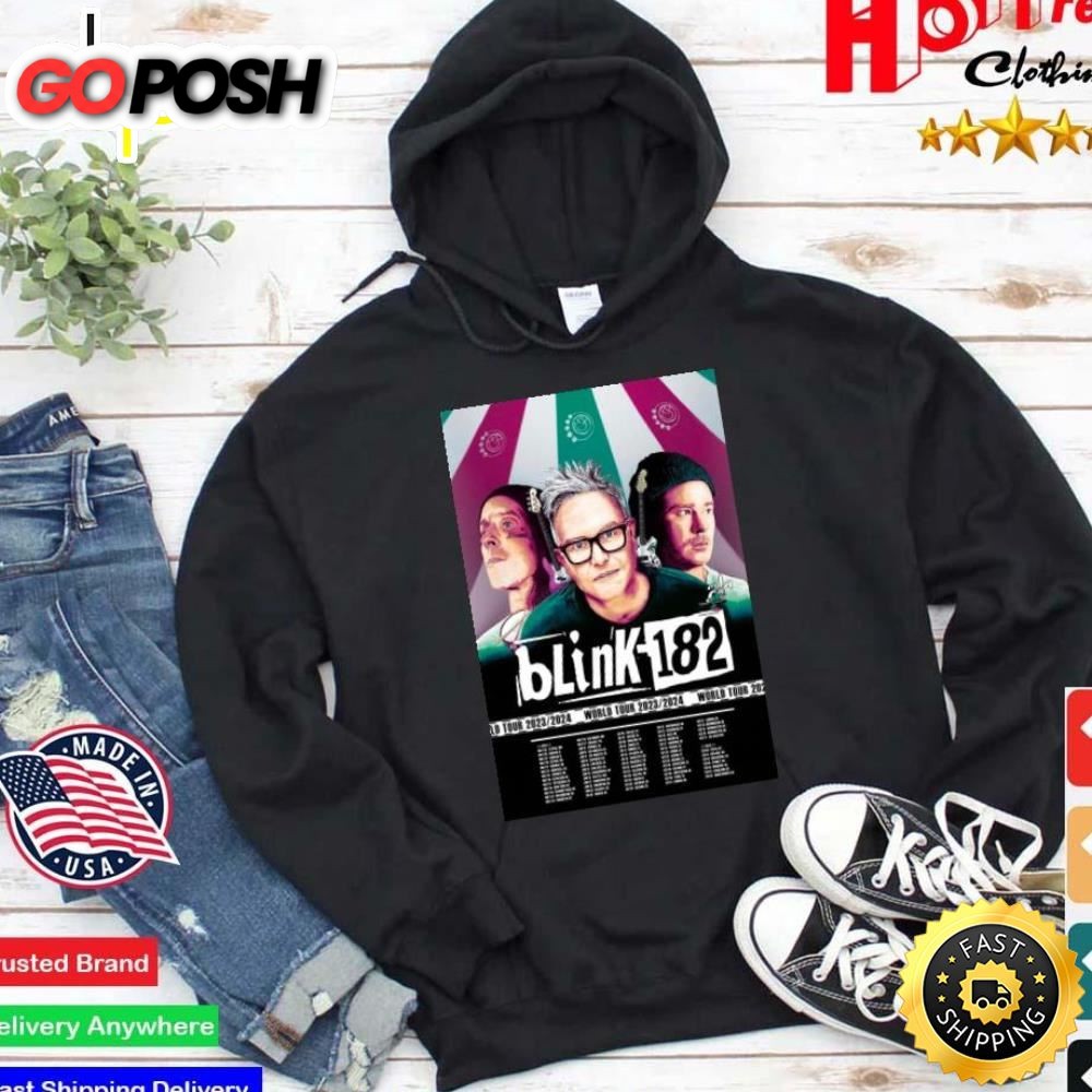 Blink-182 World Tour 2025-2025 Show Your 2025 Range So Far Shirt