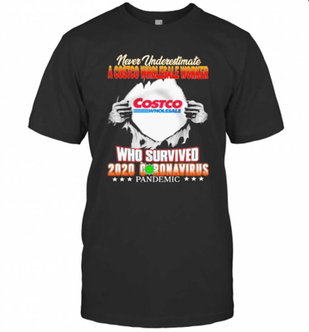 blood-inside-me-never-underestimate-a-costco-wholesale-worker-who-survived-2020-cswq6r9h Blood Inside Me Never Underestimate A Costco Wholesale Worker Who Survived 2020 Coronavirus Pandemic T-Shirt
