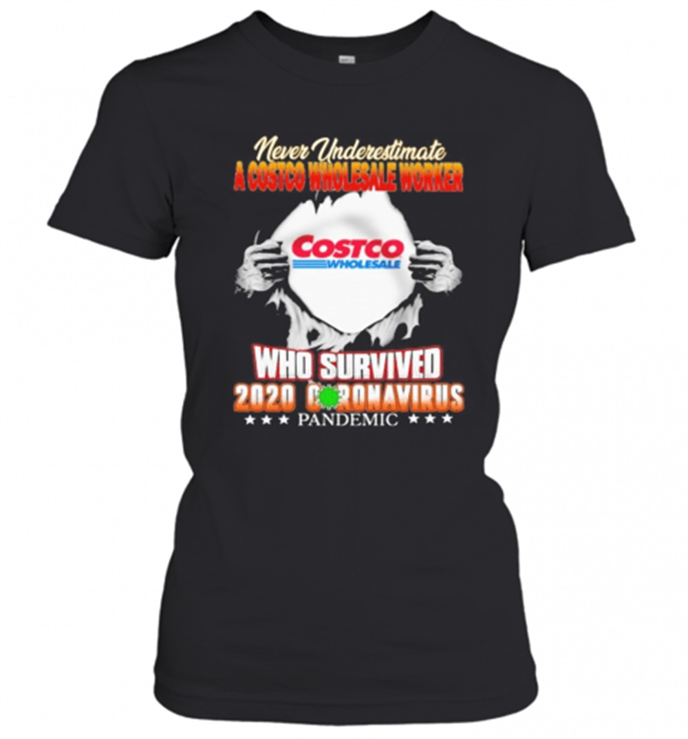 blood-inside-me-never-underestimate-a-costco-wholesale-worker-who-survived-2020-cswq6r9h Blood Inside Me Never Underestimate A Costco Wholesale Worker Who Survived 2020 Coronavirus Pandemic T-Shirt