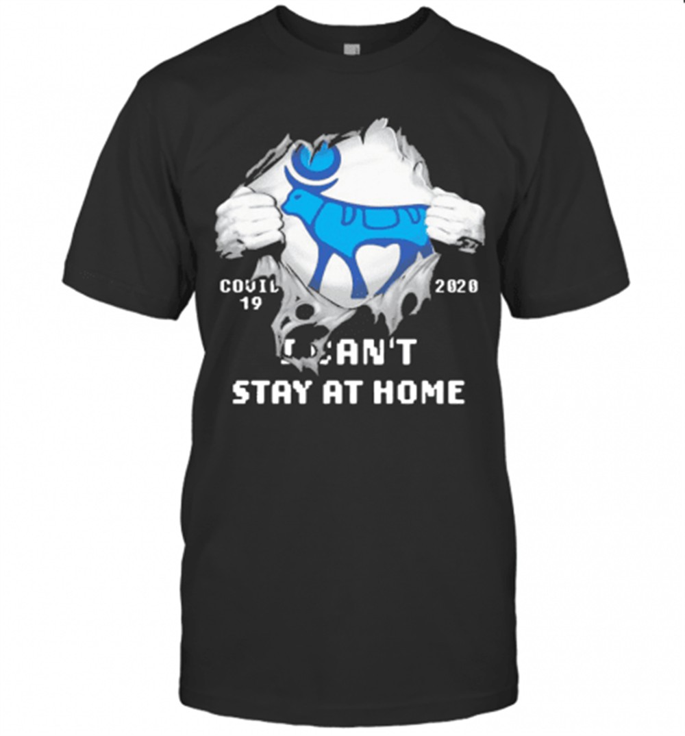 Blood Inside Me Novo Nordisk Covid 19 2020 I CanT Stay At Home T-Shirt