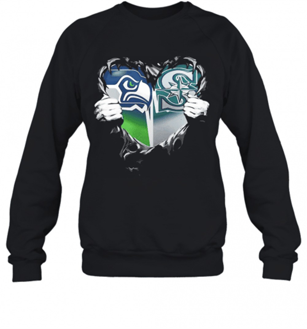 blood-inside-seattle-seahawks-and-seattle-mariners-heart-t-shirt-kg7wra7h Blood Inside Seattle Seahawks And Seattle Mariners Heart T-Shirt