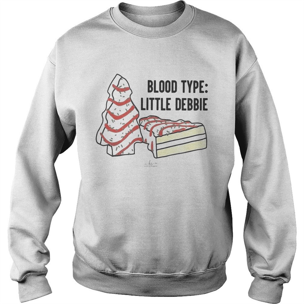 Blood Type Little Debbie shirt