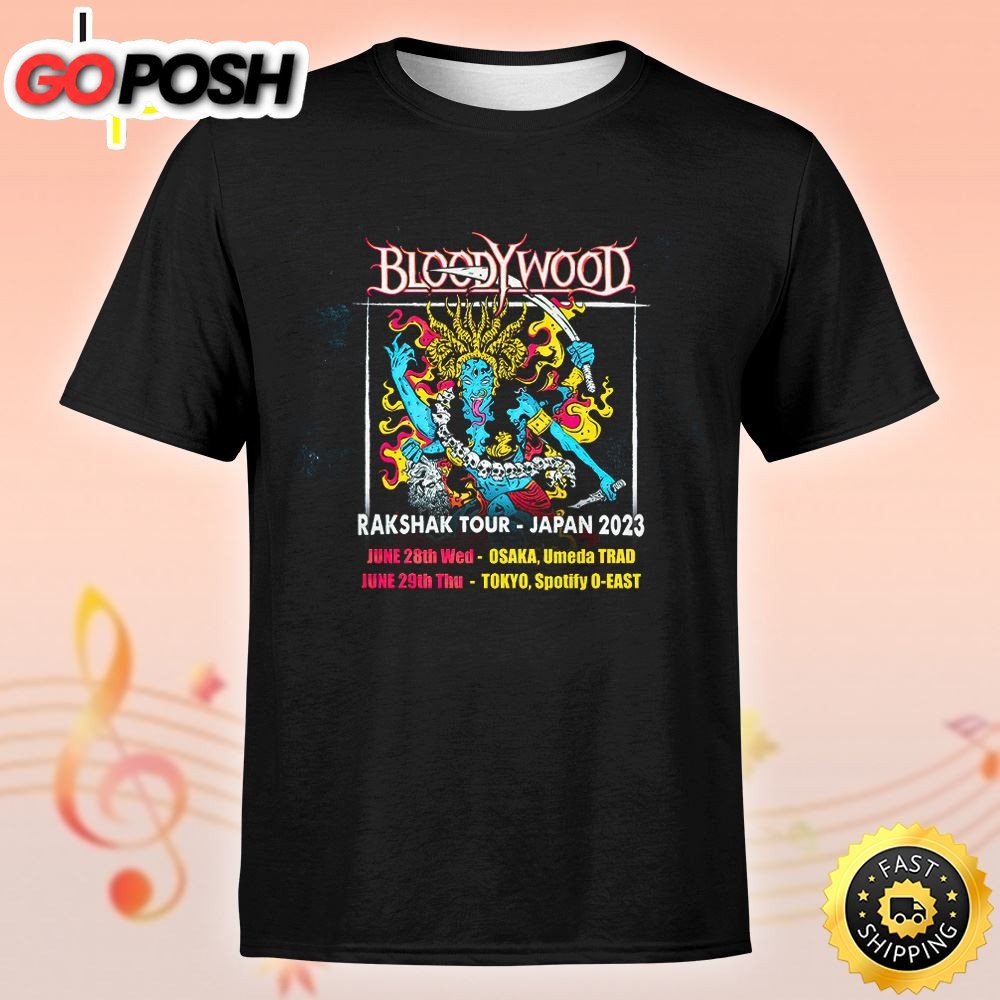Bloodywood Rakshak Tour – Japan Tour 2025 Tshirt