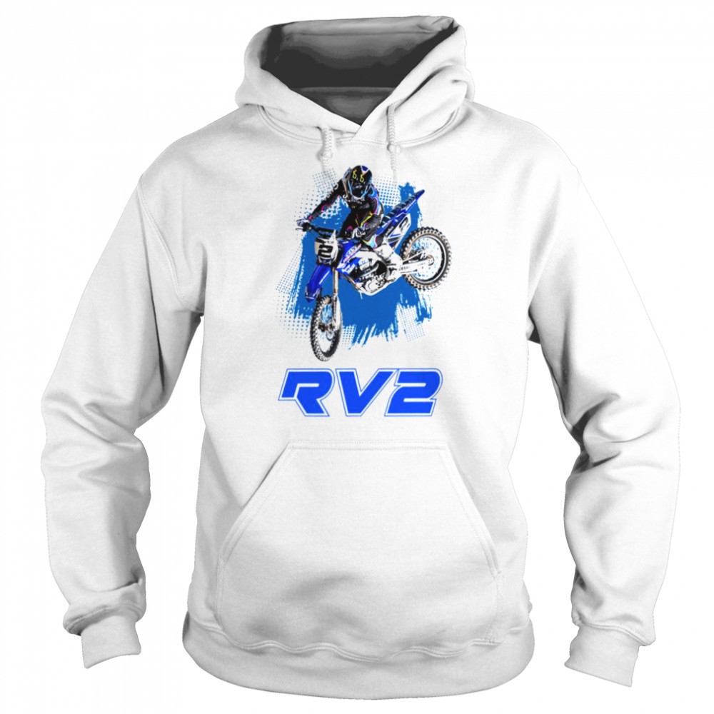 Blue Art Motocross And Supercross Ryan Villopoto Rv2 Champion shirt