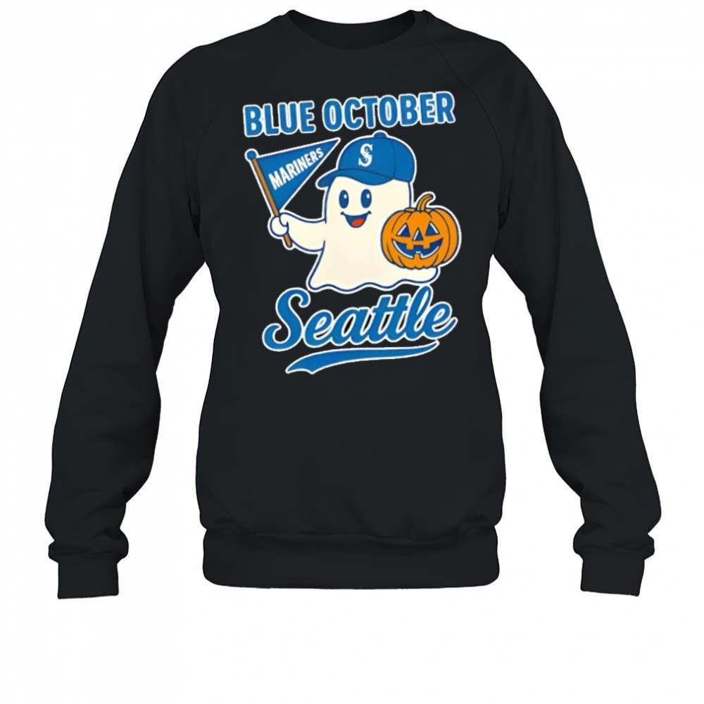 blue-october-seattle-mariners-halloween-ghost-shirt-bdwg6d7j Blue October Seattle Mariners Halloween Ghost shirt