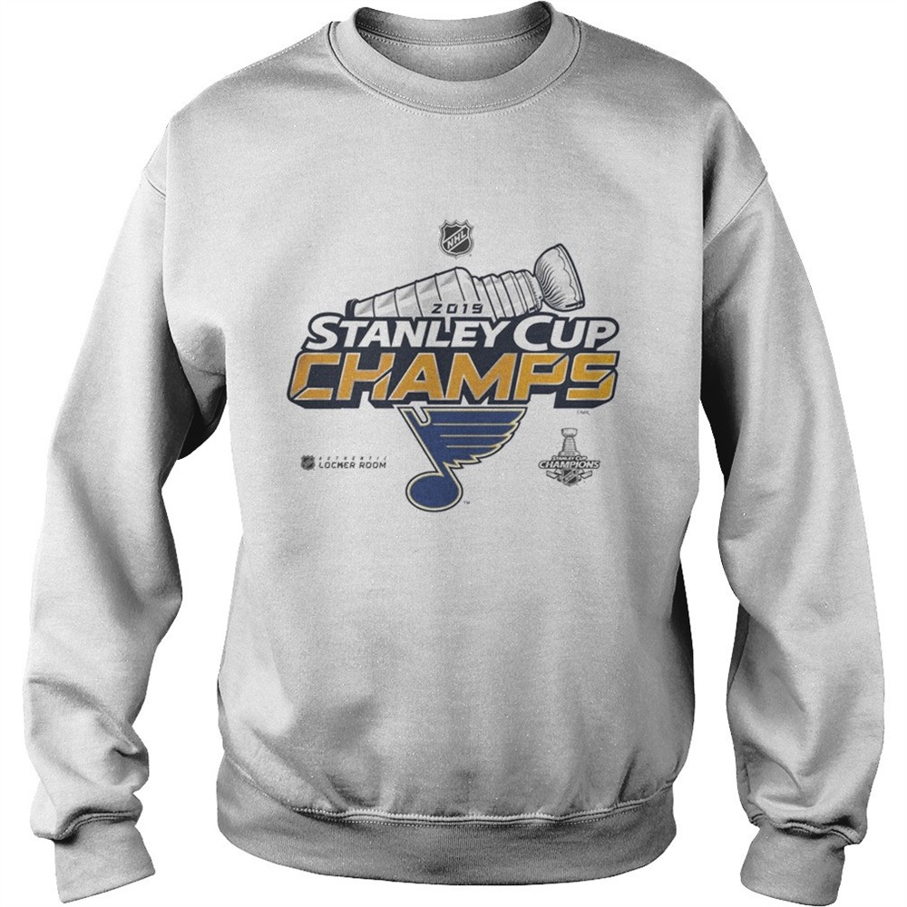 Blue Stanley Cup Champs 2019 shirt