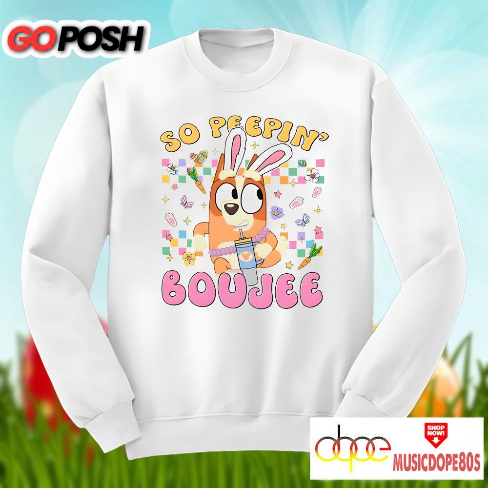 bluey-bingo-easter-and-bunny-so-peepin-boujee-vintage-shirt-vkeqavoo Bluey Bingo Easter And Bunny So Peepin Boujee Vintage Shirt