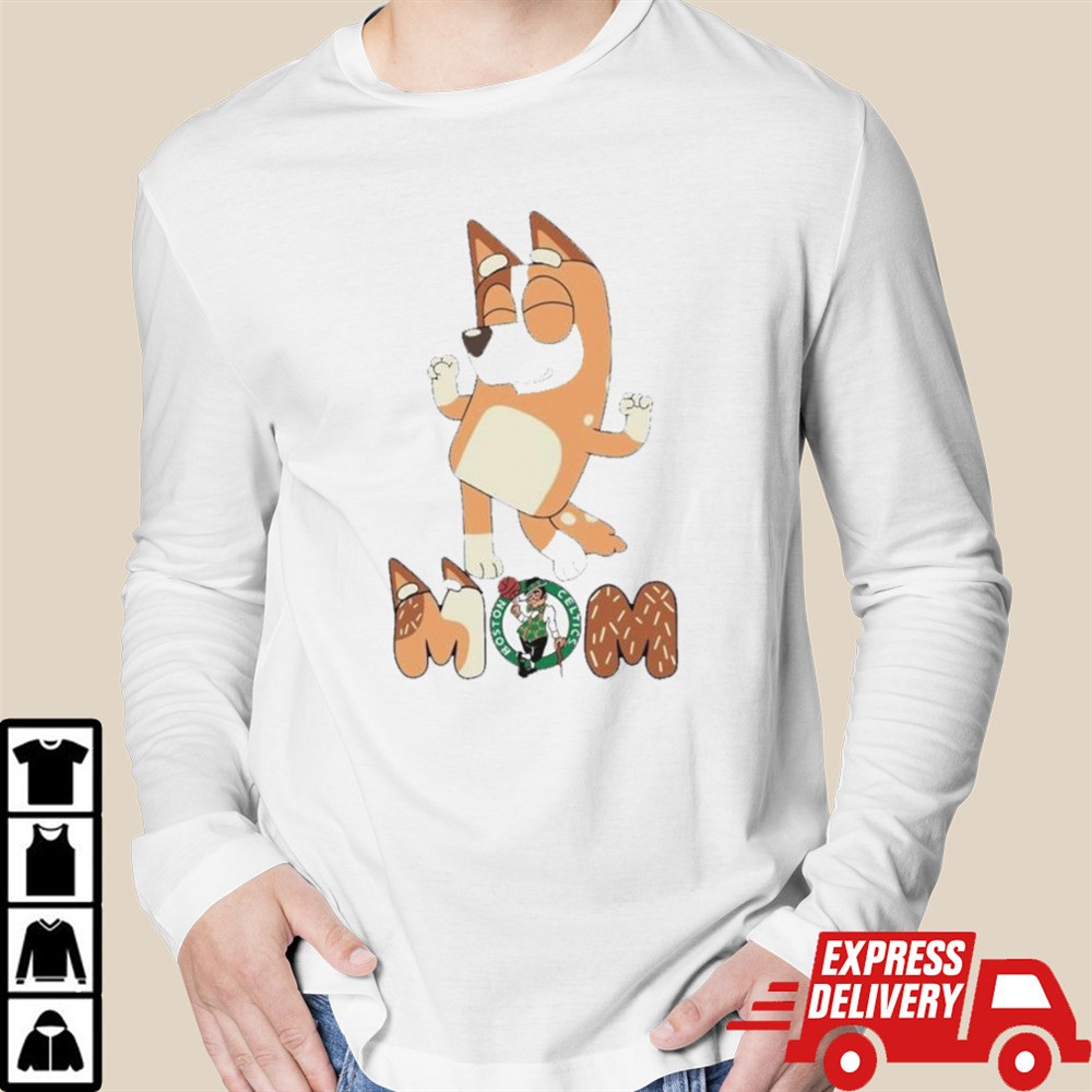 bluey-mom-boston-celtics-basketball-dancing-shirt-7upje6j0 Bluey Mom Boston Celtics Basketball dancing shirt