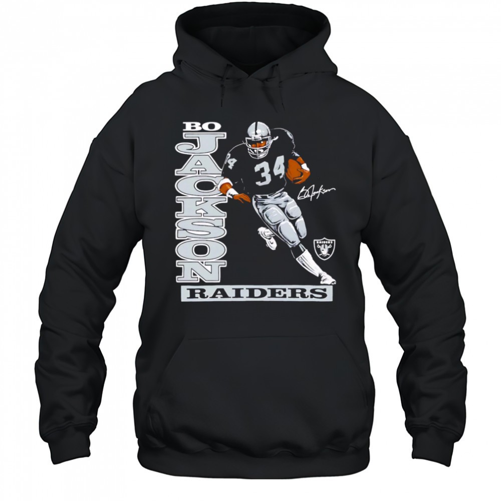 Bo Jackson Raiders 34 American Football Player shirt