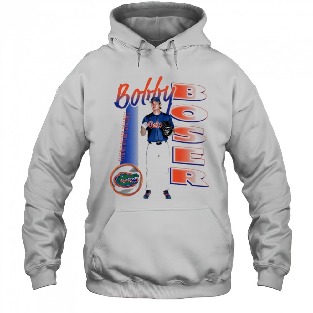 Bobby Boser Florida Gators Baseball NCAA Division I Illustrated t-shirt