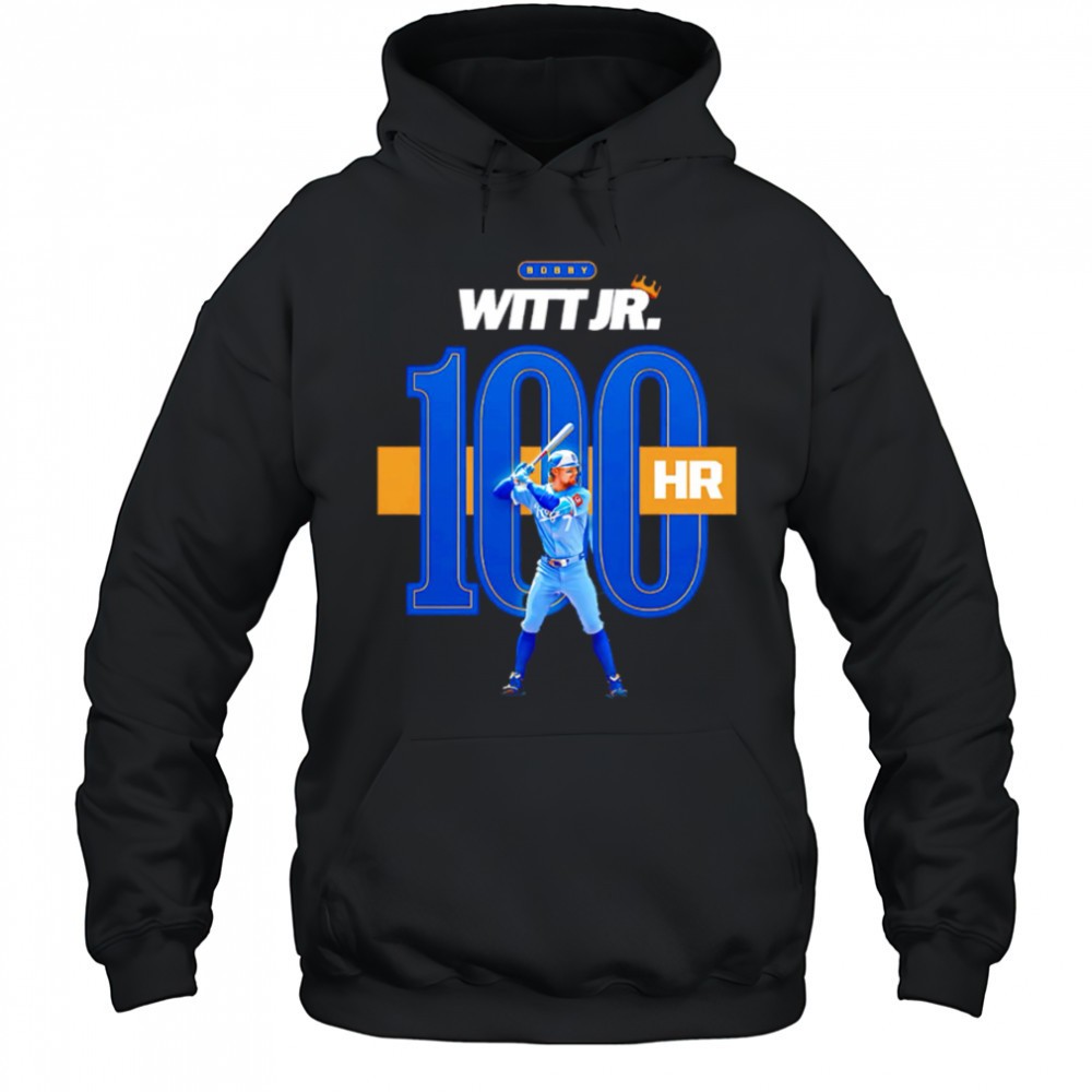 Bobby Witt Jr 100th career HR shirt