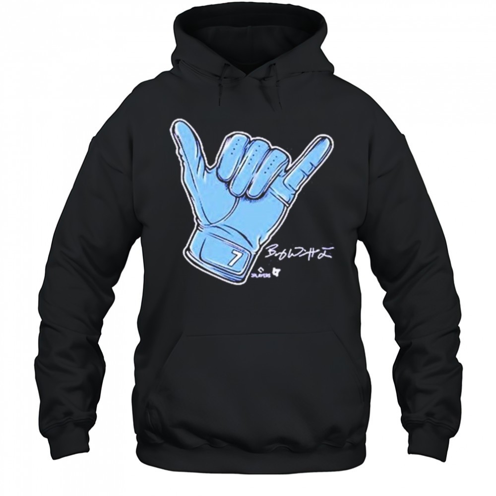 Bobby Witt Jr Hang Loose Kansas City Royals Signature t-shirt