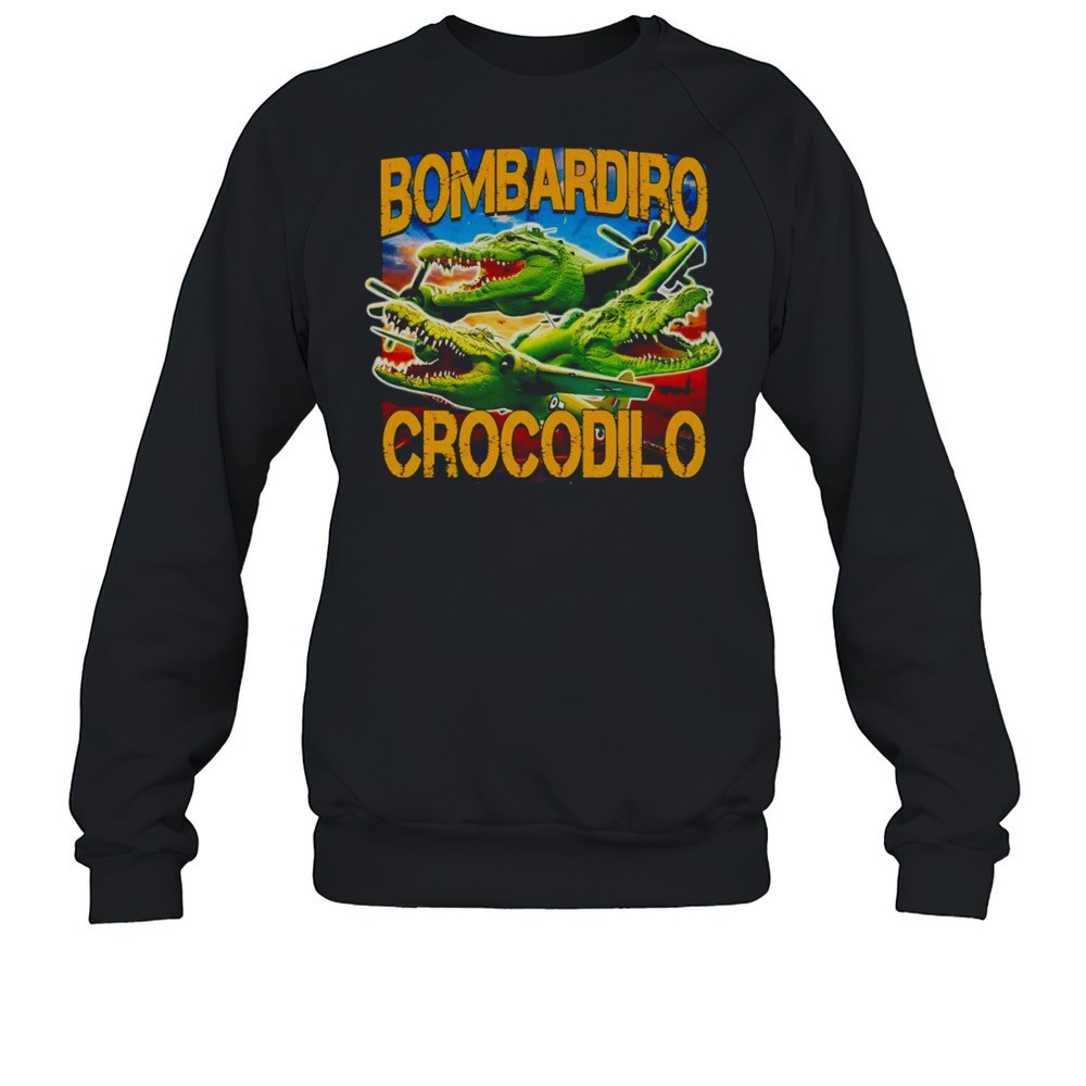 Bombardiro Crocodilo Brainrot Shirt