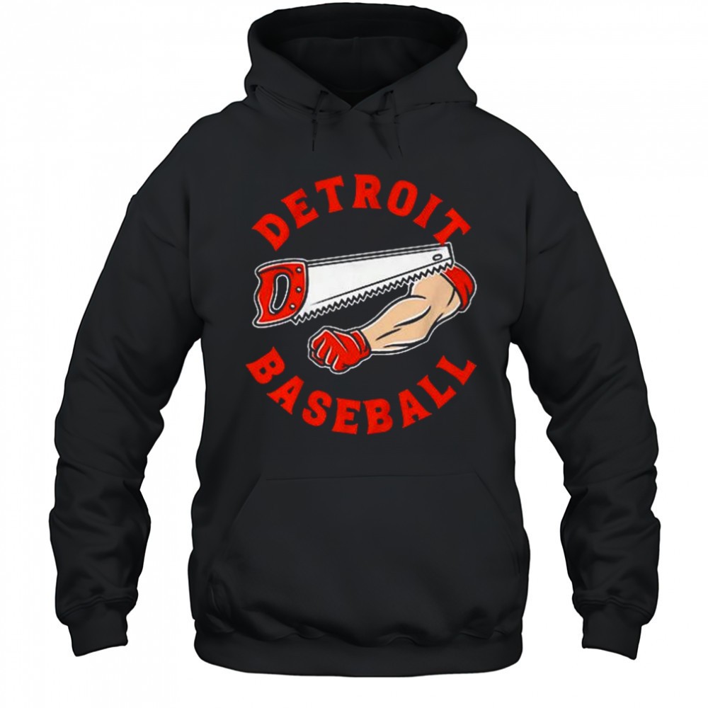 Bone Saw Detroit Tigers Baseball MLB t-shirt