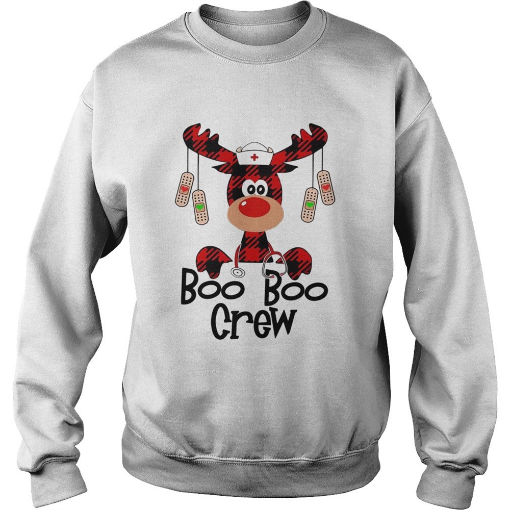 Boo Boo Crew reindeer Christmas shirt