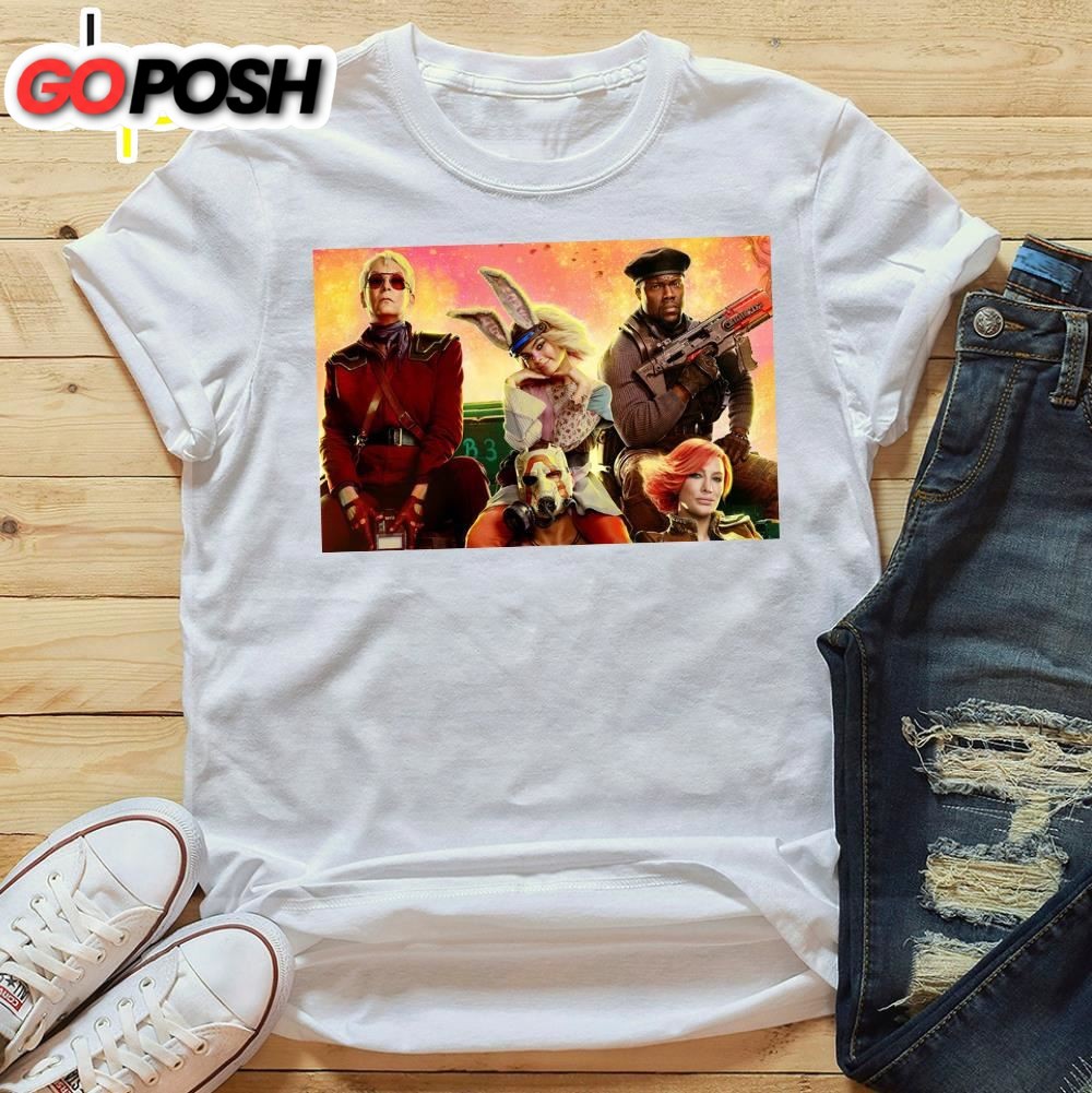 Borderlands Movie 2025 Character Posters T-Shirt