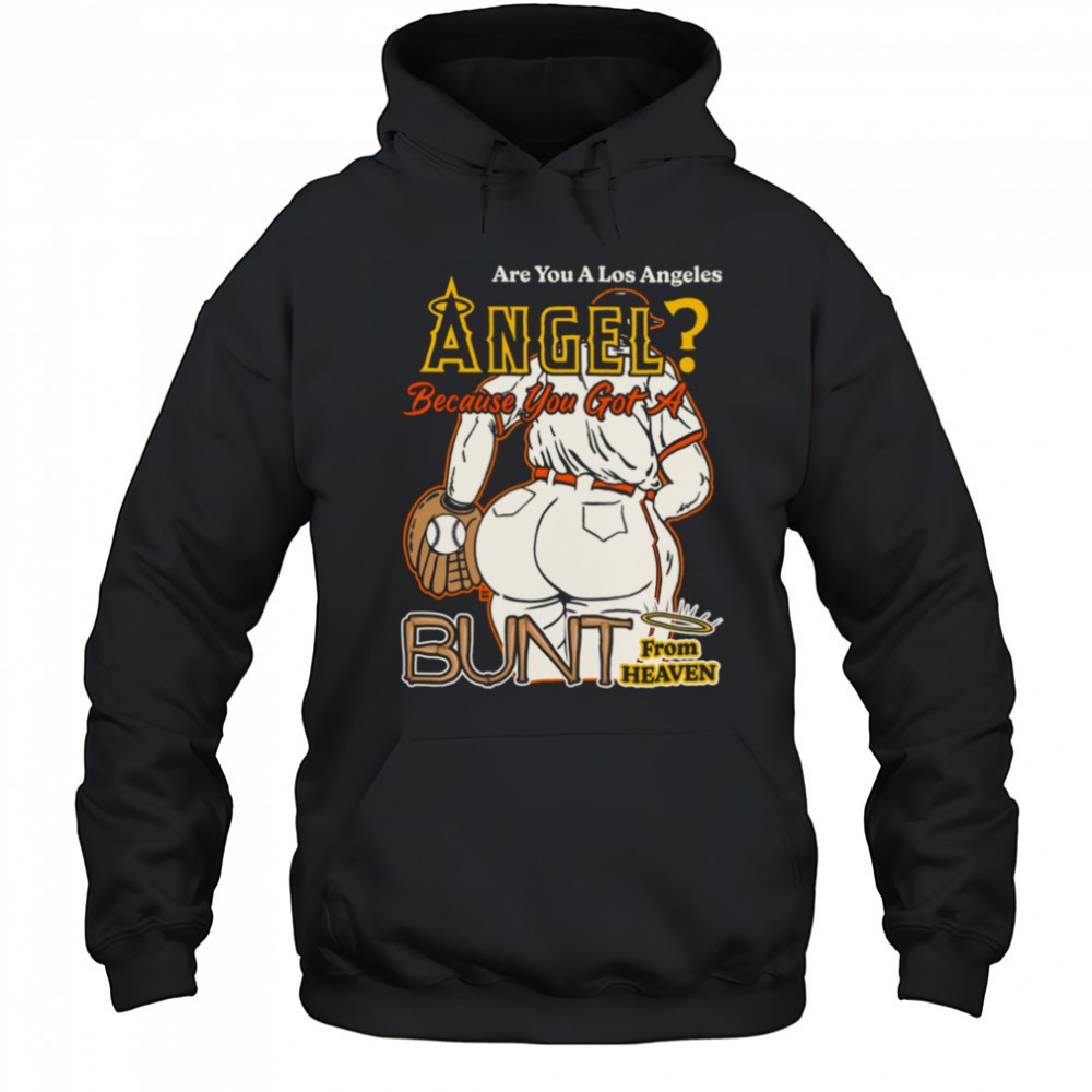 Boss Dog Art Dept Los Angeles Angel Bunt From Heaven T Shirt