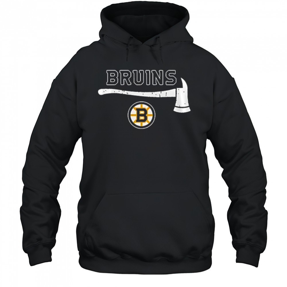 Boston Bruins firefighter application day logo shirt