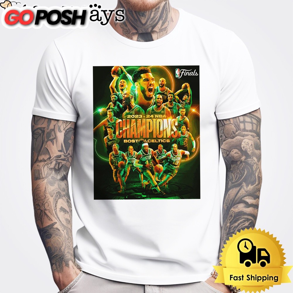 Boston Celtics 2024 NBA Champions T-Shirt