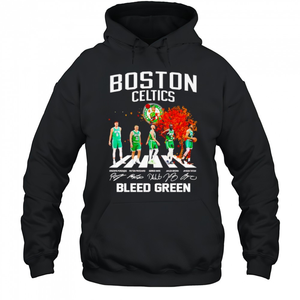 Boston Celtics NBA Best Team Bleed Green 2025 shirt